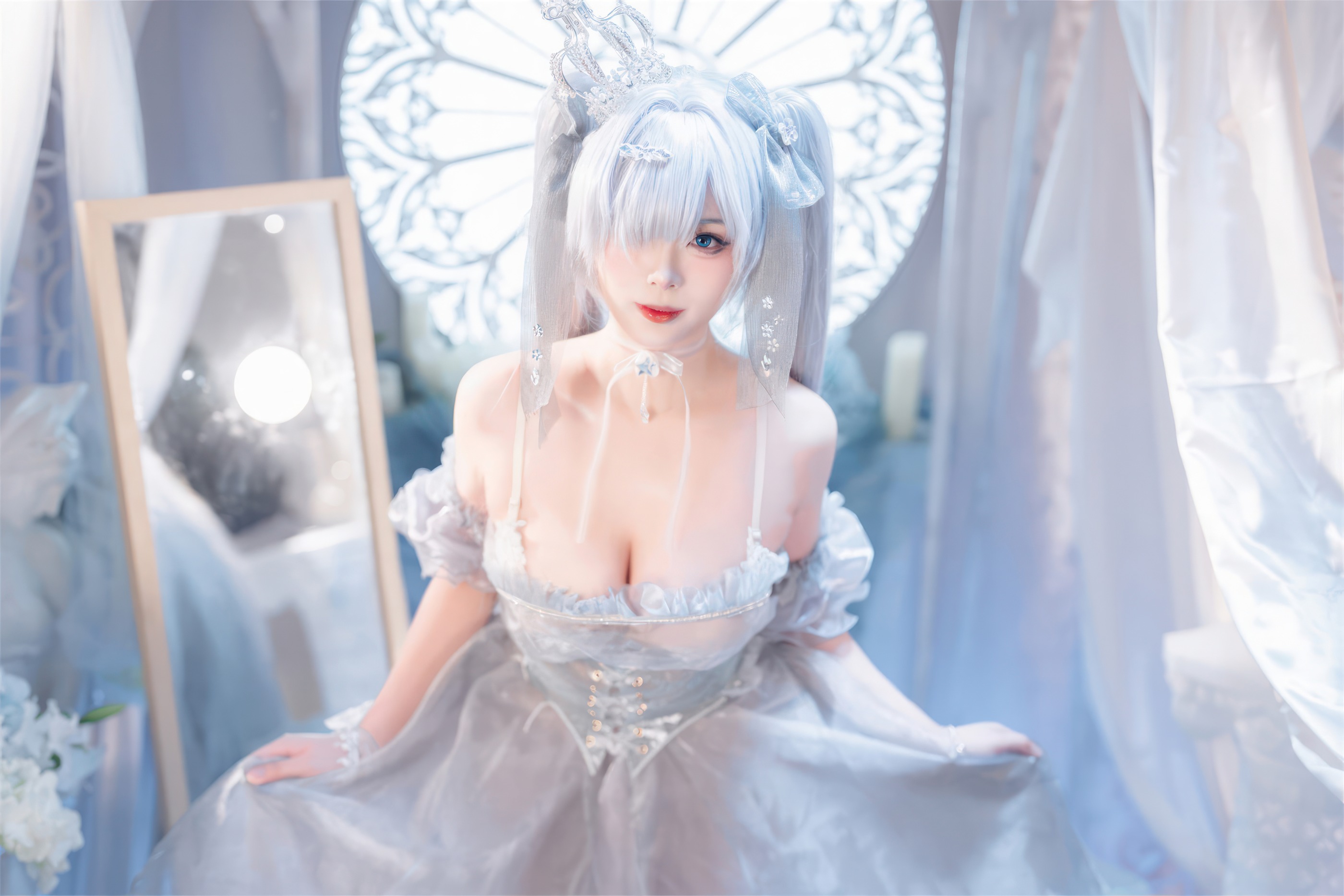 图片[1]-轩萧学姐 – NO.094 Nikke胜利女神 灰姑娘·水晶公主[40P]-XikXak